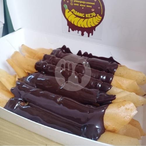 Pisang Crispy Roll Strawberry menu Pisang Keju Ummami, Suromulang