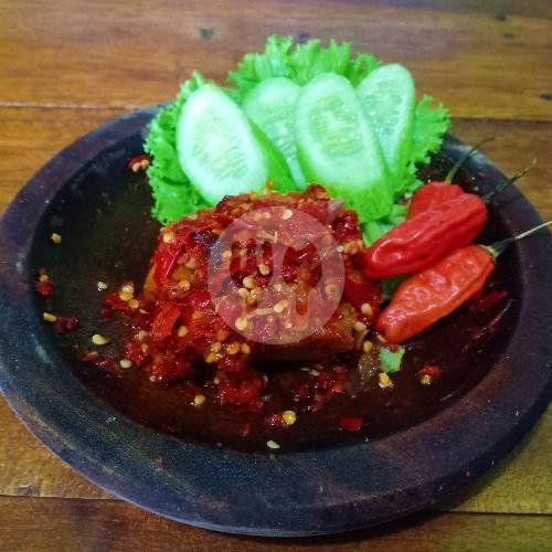 Paket Nasi TO Ayam Goreng Geprek menu Waroeng Wijaya, Ciamis
