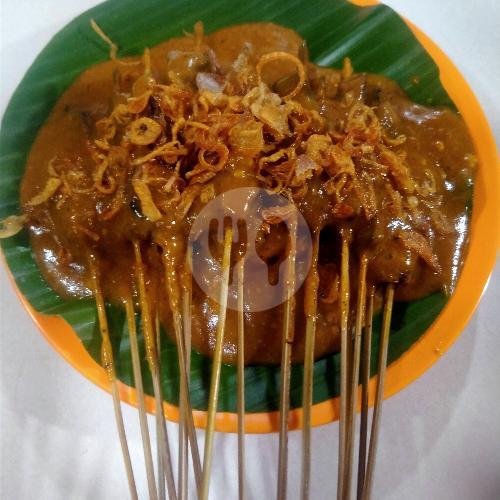 Sate Padang Asli Pariaman 30tusuk Pake Ketupat menu Sate Padang Mak Uncu, Pondok Gede