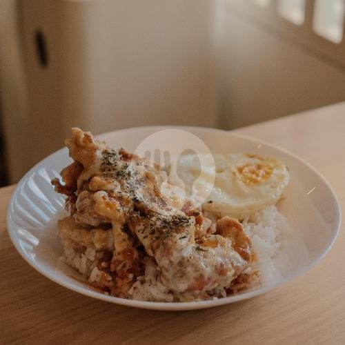 Garlic Cheese Mentai menu Huko Bowl, KHZ Mustofa