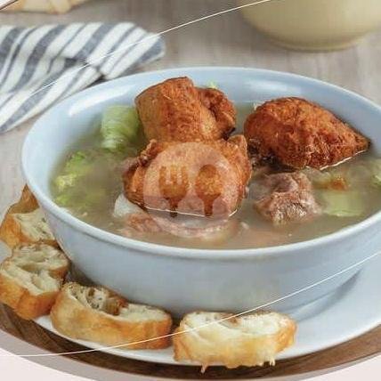 Samcan Panggang Krispi menu PORCAFE, Jl Ciumbuleuit No 86 Bandung