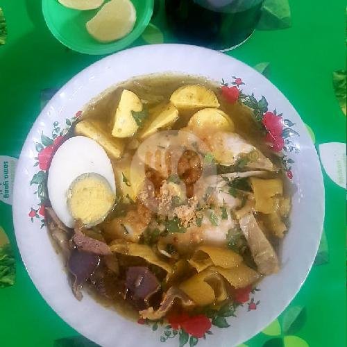 Teh Manis Hangat menu Soto Ayam Asli Ambengan Surabaya Cak Taji, Pulogadung