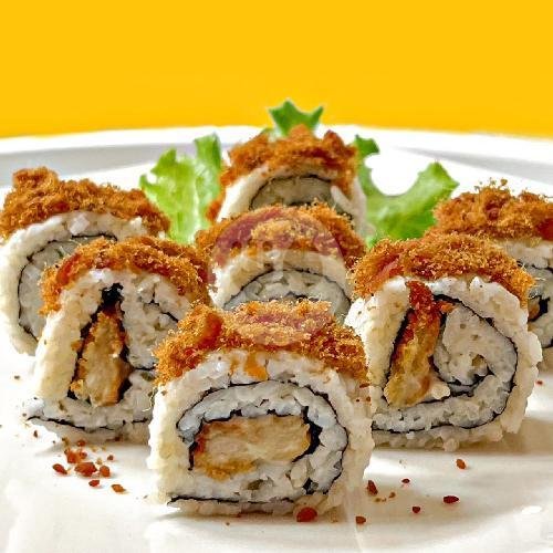 Gimbap Spicy Buldak menu Eonnie Kitchen, Karanganyar