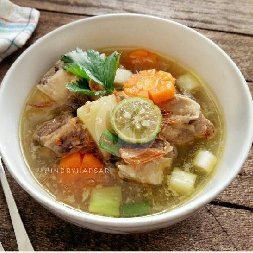 Sop Iga menu Sop Iga Pa Sugih Ho, Pujasera Manunggal