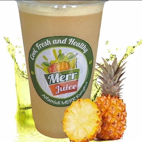 Jus Wortel Jumbo 660ml menu Merr Juice, Rungkut