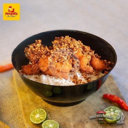Nasi Ayam Hot Lava menu Sate Taichan Senayan, Babarsari