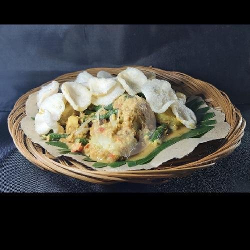 Sate Ayam Plecing + Nasi menu SATE PLECING BLI KESUMA, Mulyorejo