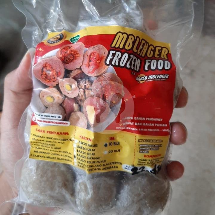 Bakso Frozen Mix Special Isi 12 menu Bakso Mblenger, Banyuagung