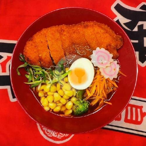 MISO RAMEN + CHICKEN KATSHU menu Hidden Ramen, Jl. Dipati Ukur No. 93A