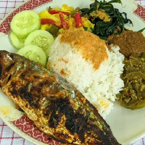 Nasi Kembung Bakar menu Rm Sinar Minang Jaya, Wahid Hasyim
