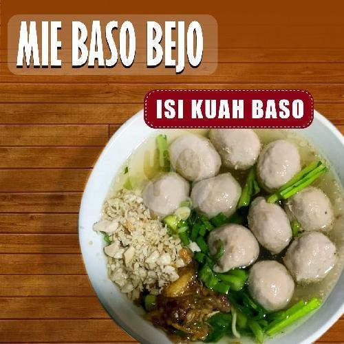 Mie Yamin Manis Baso menu Mie Baso Bejo, Dr Djunjunan