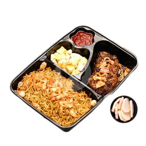 Paket Gajian Kebuli / Briyani Ayam Bakar Gratis Teh Pucuk menu Kebuli Yang Dinanti, Cijerah , Bandung Kulon