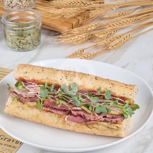 Gluten Free Choco Loaf menu Roti Gandum Sarae Bakes, Dago