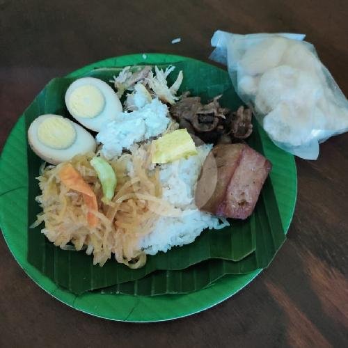 Nasi Liwet Ayam Suwir menu Nasi Liwet Bu Har Khas Keprabon Solo, Cinere