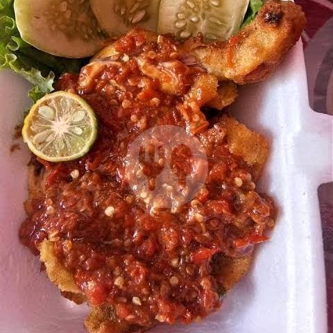 Paha Atas Geprek NampooL ( Tanpa Nasi ) menu Dapoer Bue Pol, Juwiring