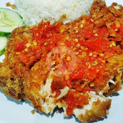 Dada Geprek menu Ceker Dower 77, Penggilingan