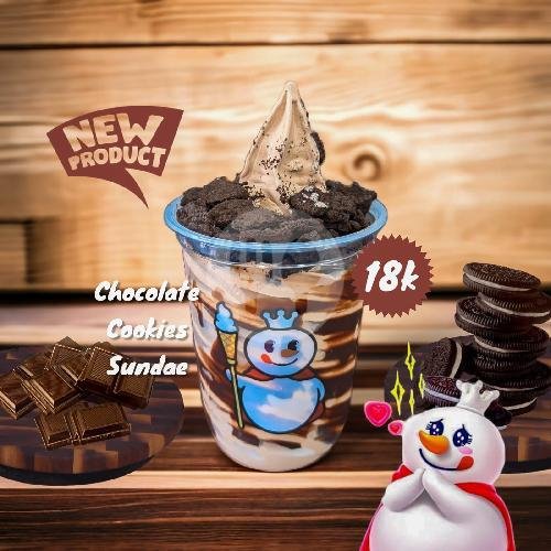 Chocolate Sundae menu Mixue Sindang Laut, Kecamatan Lemahabang