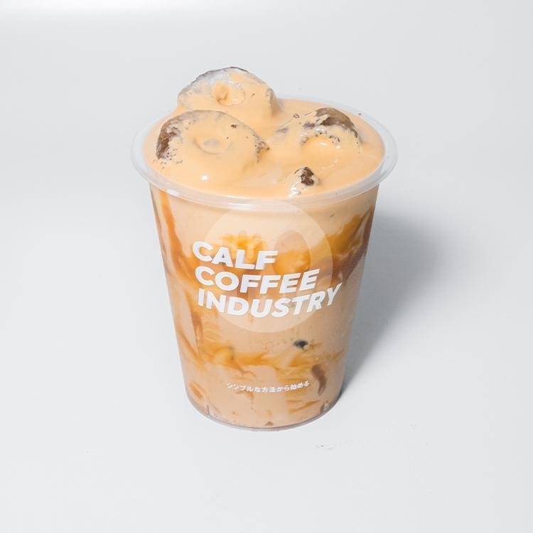 Brew Malt menu Kopi Calf To Go, Seturan