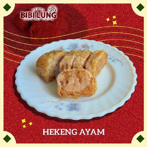Nasi Hainan Ayam Goreng Wijen menu Depot Bibi Lung Bubur Dan Dimsum, Maguwoharjo
