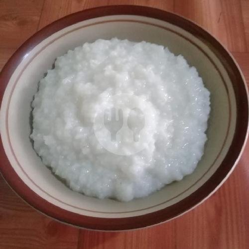 bakwan menu Bubur Ayam Pak Radi, HOS Cokroaminoto