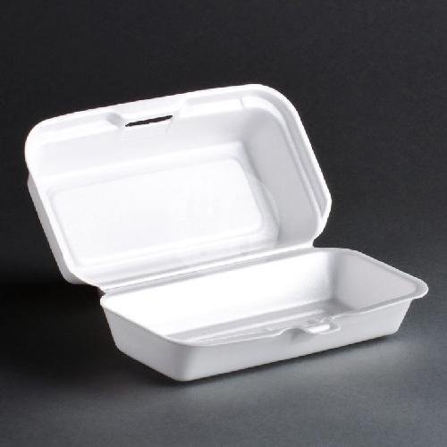 Styrofoam + menu Nasi Goreng Gila Mezzaluna, Nanas
