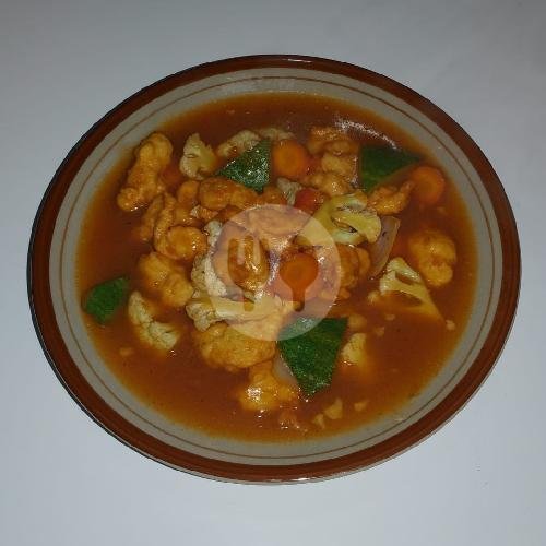 Pangsit Plastikan menu Kedai Aneka Seafood Pak Yanto, Ngaglik