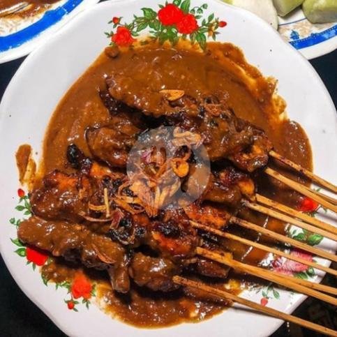 Sate Ayam Asin Pedas menu Sate Ayam Madura Mama Mia, Margaluyu