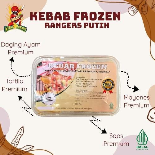 Kebab Frozen Rangers Silver menu Kebab Rangers Cidodol