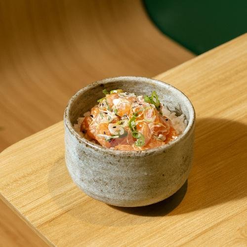 B1G1 Creamy Salmon Don menu Honu Poke & Matcha Bar (Healthy), Menteng