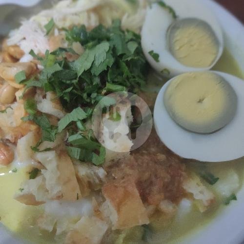 Lontong Opor Telor Utuh menu Bubur Ayam Bandung dan Lontong Opor Ayam, Depok Sleman