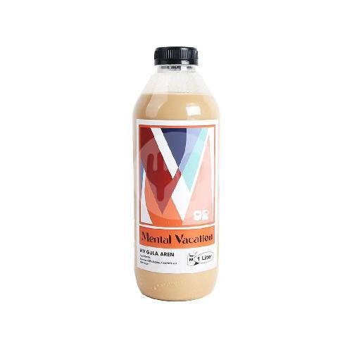Iced Coffee Matcha Latte menu Kopi Mental Vacation, Sarijadi