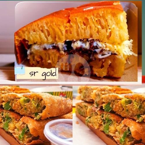 Keju Coklat + Kacang Coklat + Telor Spesial menu  Martabak SR Gold, Cipacing