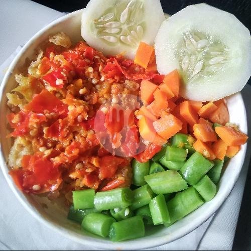 Rice Bowl Chicken Pok Pok + Scrambled Eggs menu Omah Lima, Pakualaman