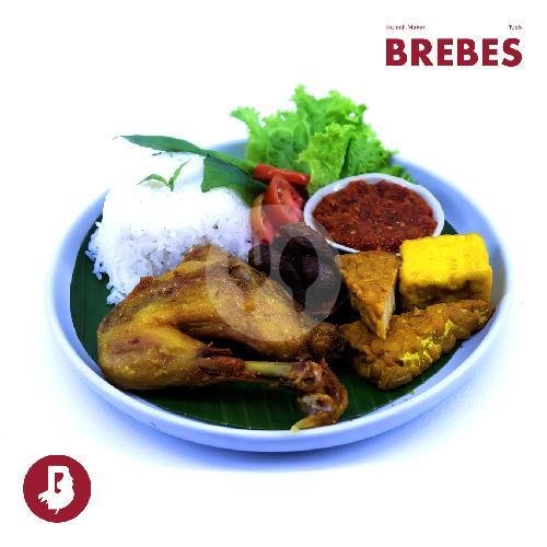 Ayam Goreng Potong menu RM. Ayam Goreng Brebes 1, Lembang Raya