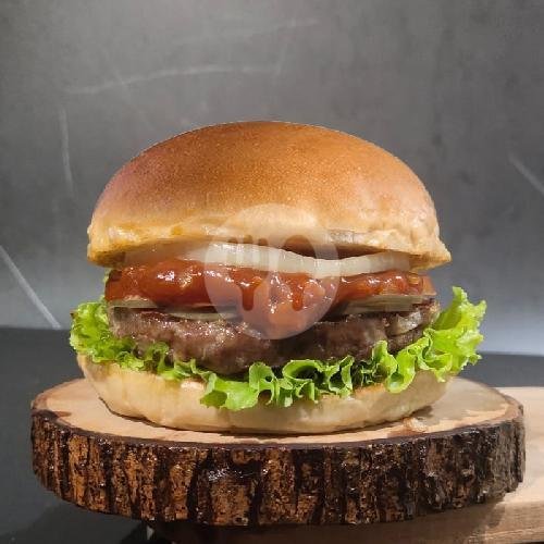 Spicy Beef Burger menu Keblenger Burger, Kemayoran