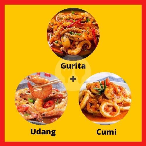 Combo Kepiting ( Combo Seafood + Kepiting 1 Ekor) menu DD Seafood, Cicaheum