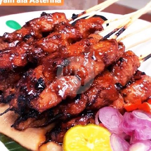 Nasi menu Sate Ayam Mbak Denok, Kasihan