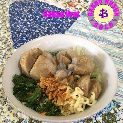 Bakso Urat Besar menu Bakso Rusuk Solo, Kolonel Sugiono