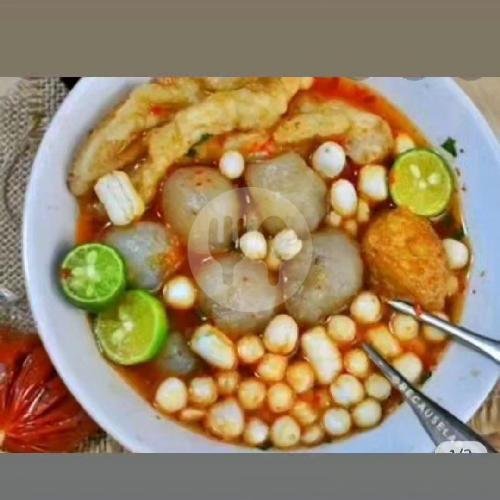 Yamin Cuanki Baso Aci menu CUANKI BASOACI SEBLAK TEH ASOYY, Kebonsari