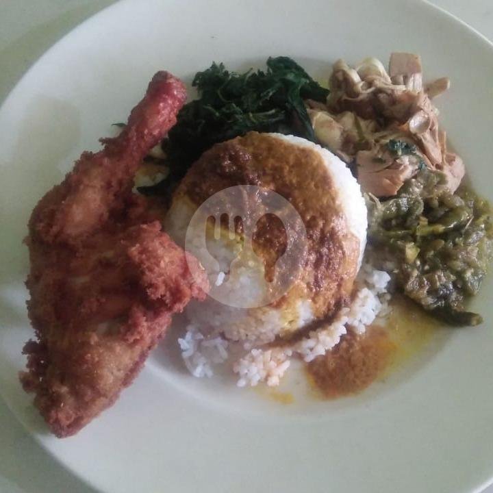 Nasi Ayam Balado menu Masakan Padang & Sate Padang Ampera Minang Klasik, Kendalsari