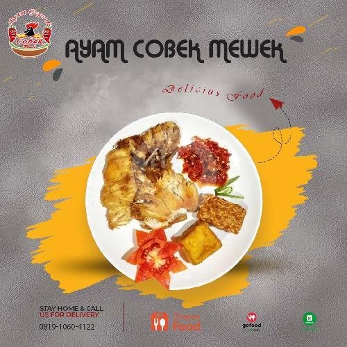Ayam Geprek Sambel Mercon menu Ayam Geprek Cobek Mewek Cimahi, Cihanjuang