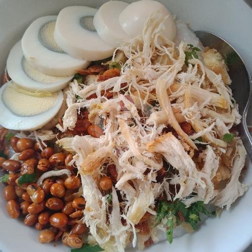 Bubur Ayam Spesial + Es Teh Manis menu Bubur Ayam Pak Dase, Dago