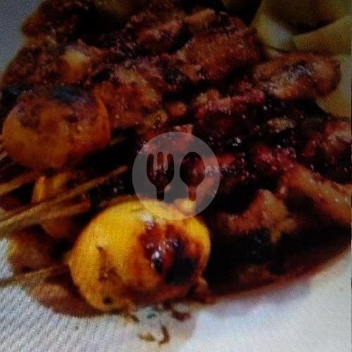 sate ayam dan sate telor menu Sate Apjay H. Asmat