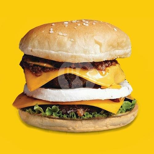 Meat Lovers Burger menu Moo Burger Dipatiukur