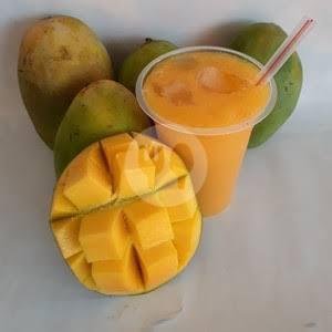 Jus Jambu Merah menu Lalapan Bu Laos, Klampok Kasri