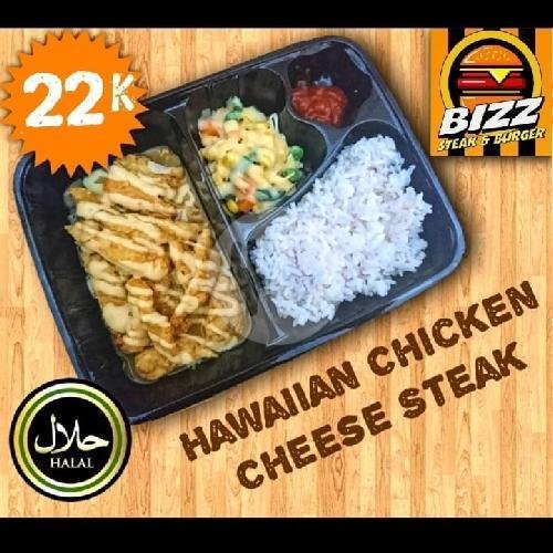 Hawaiian Beef Cheese Steak menu Bizz Steak Dan Burger Dr. Cipto