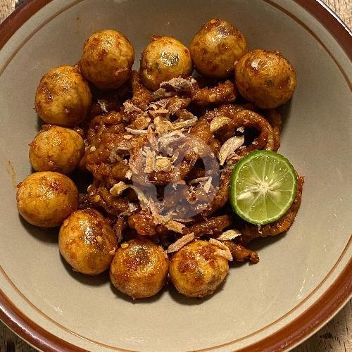 Soteng Special Ceker menu Seblak Ceu Edah, Sukalaya Barat