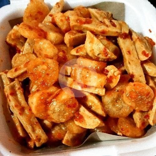 Karedok Basreng Batagor Siomay menu Warung Seblak Anie, Kebon Gedang