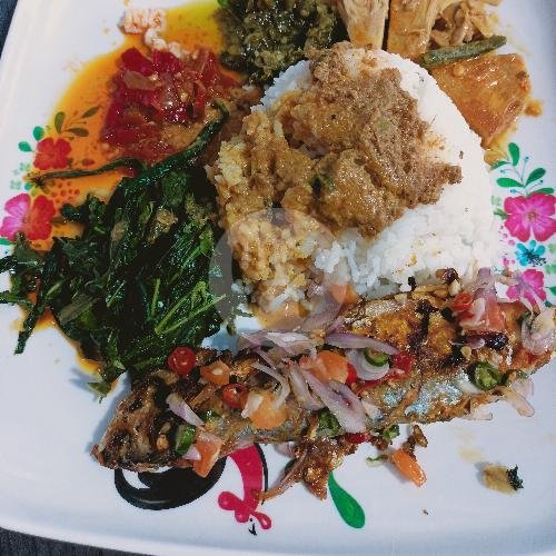 Nasi cincang sapi (komplit) menu padang uda ali, Kahuripan, Tawang , Tasik