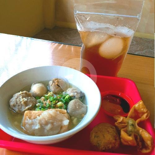 Bakso Campur Seger 1 menu Bakso Jamur, Bakso Keju Bintoro, Gunung Anyar